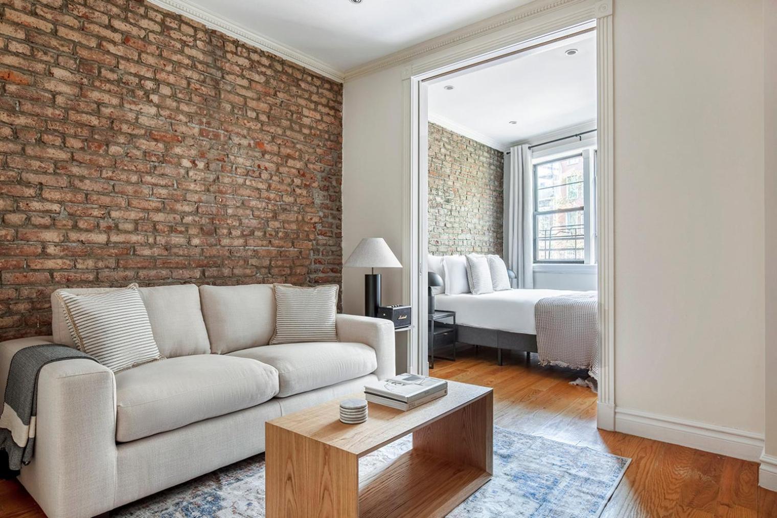 Apartment West Village 1br W Wd Nr Restaurants Cafes Nyc-1033 *